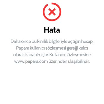 Papara Hesabım Kapatıldı Yetkim Ve Bilgim Olmadan
