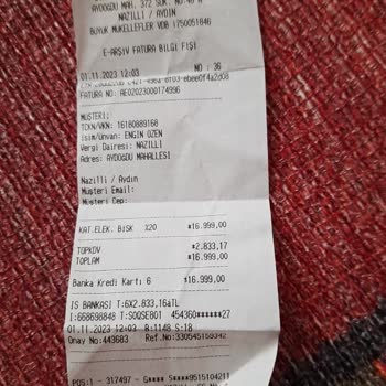 BİM'den RKS Aldım Pişmanım