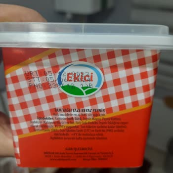 Ekici Peynir Ekici Beyaz Peynir Acı Tat Bozulmuş
