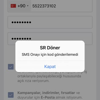 Sr Döner Fiyat Tutarsızlığı Ve Online Hatası.
