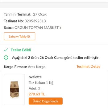 Trendyol'dan Mağduriyetimin Giderilmesini İstiyorum