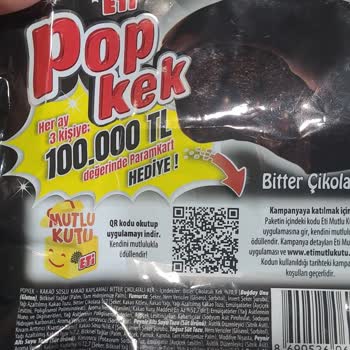 Eti Gıda Eti Popkek Şifre Yok