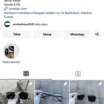 Zirve Takı Instagram'dan Aldığım Ürünün İadesi Olmuyor