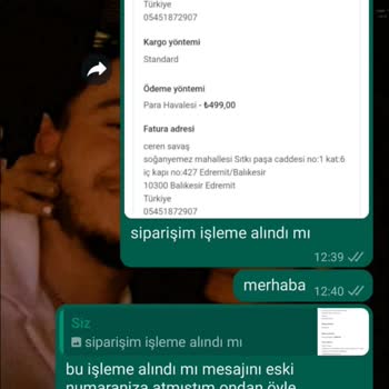 Abbra Butik Siparişi Kargoya Vermedi
