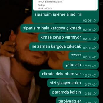 Abbra Butik Siparişi Kargoya Vermedi