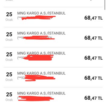 MNG Kargo Fazla Aldığı Paramı İade Yapmıyor