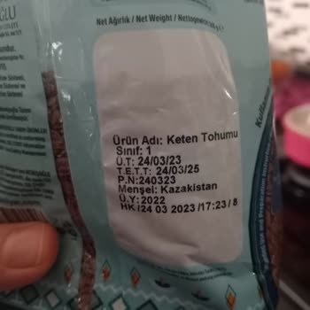 Tat Bakliyat Keten Tohumunun İçinden Kurt Çıktı