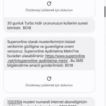 Turkcell TV+ Superonline Müşteri Bilgisi Dışında Farklı Bir Paket Tanımlanması