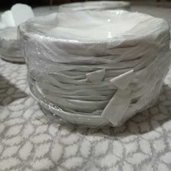 Korkmaz Mutfak Eşyaları Tedarik Edilmeyen Kargo Tarafından Kırılmış Yemek Takımı