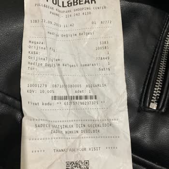 Pull and Bear İkinci Kullanımda Deformasyon