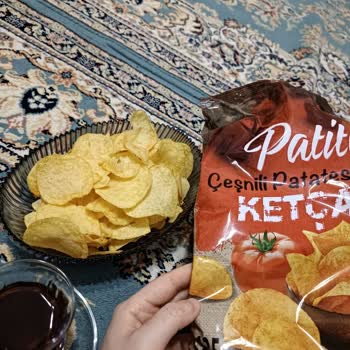 BİM Patito Ketçaplı Cips