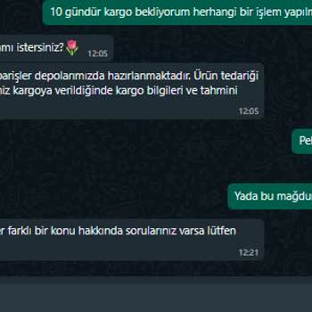 Pull And Bear 10 Gündür Gelmek Bilmeyen Kargo