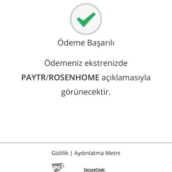 Rose'n Home Rosen Home Yanlış Gönderilen Kargo