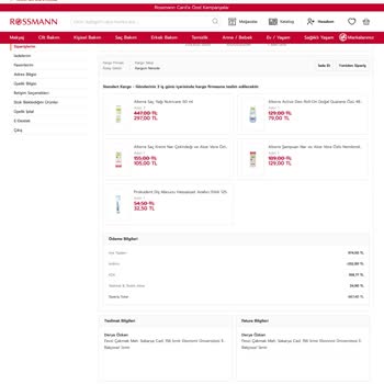 Rossmann Alterra Saç Yağı Memnuniyetsizliği