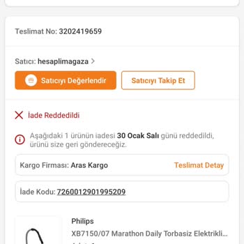Hesaplı Mağaza (Trendyol) Trendyol Ve Satıcısı Hesaplı Mağaza Mağduriyet