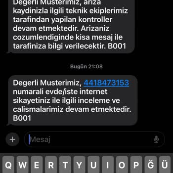 Türk Telekom Geri Dönüş Yok Çözüm Yok İnternetimiz Yok