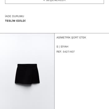 Zara Online İade Kargo Paketim Ulaştığı Halde Para İademi Sağlamıyor