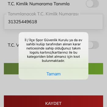 Passolig Antalya Spor - Fenerbahçe Maç Bileti.