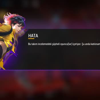 Garena Free Fire Hesap Askıya Alındı
