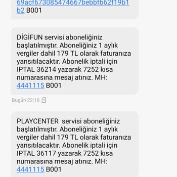 Digifun Telefon Aboneliği Mağduriyeti
