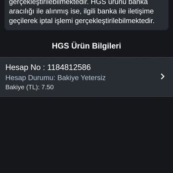 HGS Hatalı Geçiş Ücreti Kesimi