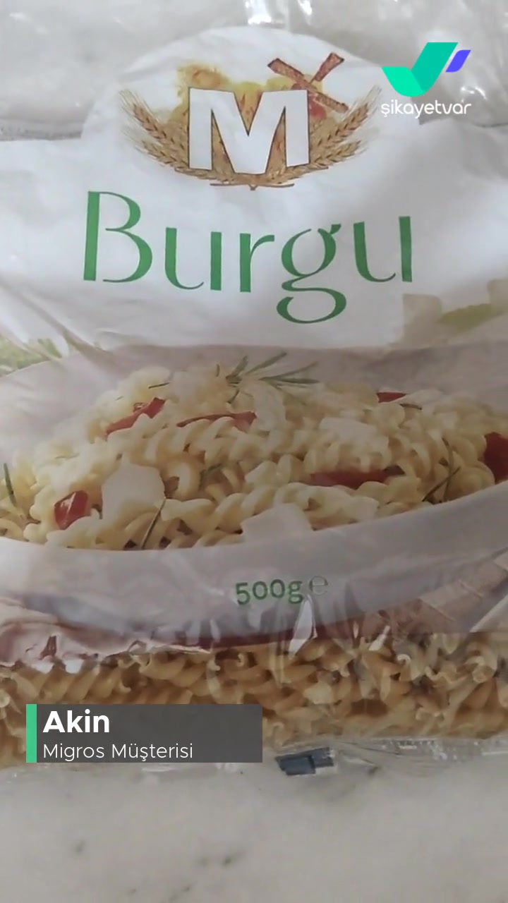 Migros Burgu Makarnadan Çıkan Vida! videonun kapak resmi