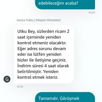 Amazon- Bu Adrese Teslim Edilmiyor