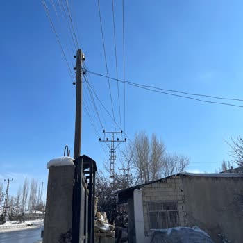 TEDAŞ Yüksek Gerilim Hattı Problemi