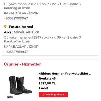 Motomax Değişim Ve İade Sıkıntısı