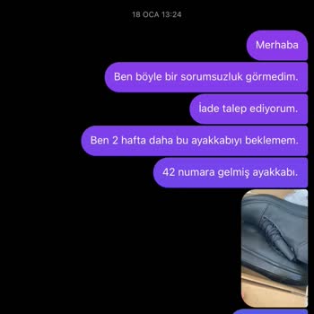 Serenze Ayakkabıdan Ayakkabı Sipariş Edecekler 10 Defa Düşünsün.