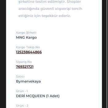 Shopier Siparişim 2 Haftadır Elime Ulaşmadı 8 Gündür Kargoya Verildi Gözüküyor