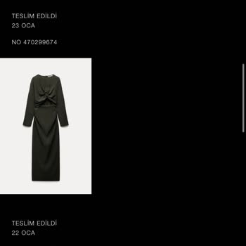 Zara Ücret İadem Yapılmadı