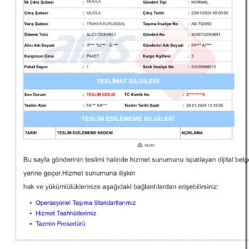 Zara Ücret İadem Yapılmadı