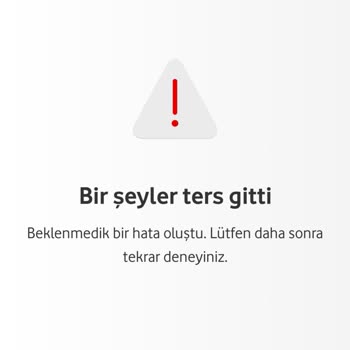Vodafone Mobil Ödeme Hatası