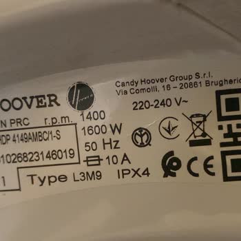 Hoover 14+9 Kurutmalı Makinemin 3 Ayda Körük Lastiği Koptu