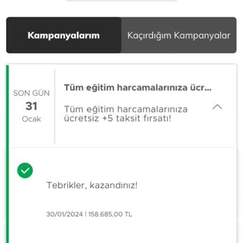 Garanti Bankası Eğitim Kampanyası