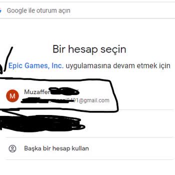 Gmail Mailimden Epic Games Hesabı Kaldırma