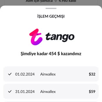 Tango'da Para İadesi Bekleyişi