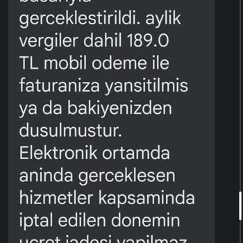 Vodafone Gmbt İptali İstek Dışı Abonelik
