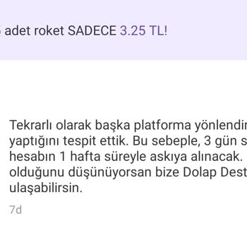 Dolaptan Şikayetçiyim Bir Sürü Satıcı Mağdur