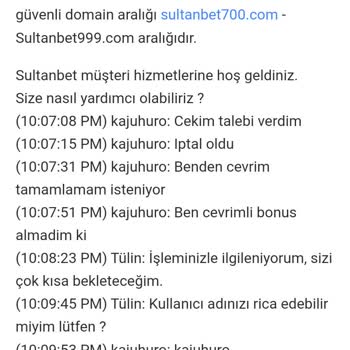 Sultanbet Ödeme Sorunu Yaşanan Siteye İlişkin Deneyimim