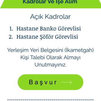 Jooble.org Men. Hospital Hastane Vezne Görevlisi