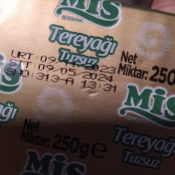 Mis Tereyağı Küflü Bozuk Yeni Tarihi
