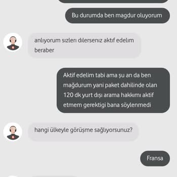 Vodafone Müşterilerini Mağdur Ediyor.
