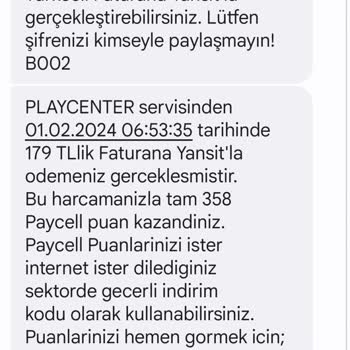 Playcenter İzinsiz Abonelik Ücreti Şikayeti