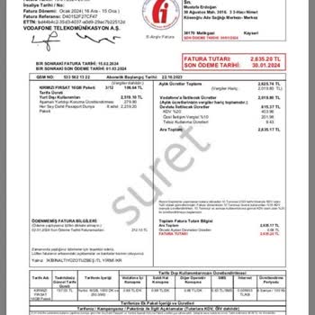Vodafone İzin Ve Onay Almadan İşlem Yapıyor.