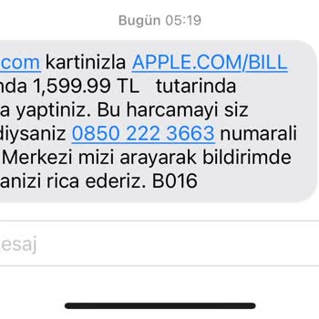 Apple.com Paramı İade Et