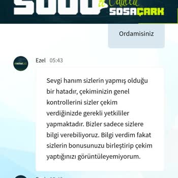 Sosabet Ödeme Yapmıyor Ve Bakiyeni Siliyor Bir Bahane İle
