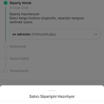 Dolap Sipariş İptali