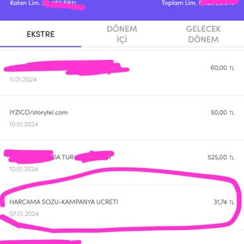 Akbank Ve Haksız İşlem Ücretleri Yansıtılması Ve Asla Çözümlenememesi